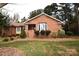 Brick ranch home with bay window and landscaping at 206 Swaim Ct, Salisbury, NC 28147