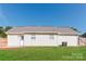 Back of house with yard and wooden fence at 714 Knots Lndg, Clover, SC 29710