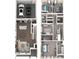 Two-story home floor plan showcasing an open layout, two-car garage, and three bedrooms at 115 Ciara Pl # A, Mooresville, NC 28117