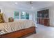 Main bedroom with large TV and plenty of space at 17418 Sailors Watch Pl, Cornelius, NC 28031