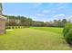 Spacious backyard with a grassy area and a privacy fence at 709 Cavesson Way, Monroe, NC 28110