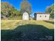 Large backyard with storage sheds at 1407 Mcilwain Rd, Lancaster, SC 29720