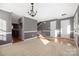 Bright dining room with hardwood floors and neutral walls at 160 Hedgewood Dr, Mooresville, NC 28115