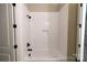 Bathroom with shower and bathtub at 1865 Rock Hill Church Rd # 3, Matthews, NC 28104