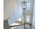 View from upstairs overlooking a two-story entryway at 1865 Rock Hill Church Rd # 3, Matthews, NC 28104