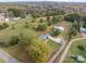 Aerial view of house with large lot and detached garage at 4298 Maiden Hwy, Lincolnton, NC 28092