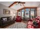 Living Room with exposed beams and a cozy atmosphere at 4298 Maiden Hwy, Lincolnton, NC 28092