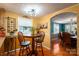 Kitchen features a breakfast nook with a small table at 4298 Maiden Hwy, Lincolnton, NC 28092