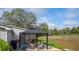 Relaxing backyard patio with gazebo, seating, and grill at 4298 Maiden Hwy, Lincolnton, NC 28092