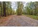 Long driveway leading through a wooded area at 2224 Taylor Rd, Shelby, NC 28152