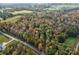 Aerial view of property showcasing wooded lot and home at 2224 Taylor Rd, Shelby, NC 28152