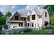 Luxury home with a large backyard and pool at 8015 Litaker Manor Ct, Charlotte, NC 28270
