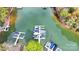 Private boat slip at waterfront community at 119 Plantation Dr, Mooresville, NC 28117