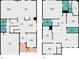 Two-story home floor plan showing a spacious layout with multiple bedrooms and baths at 183 Sugar Hill Rd, Troutman, NC 28166