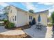Cozy patio area with outdoor table and chairs at 402 W 7Th St, Newton, NC 28658