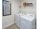Convenient laundry room with washer, dryer, and shelving at 4356 Bronze Blvd, Sherrills Ford, NC 28673