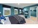 Bright bedroom with a star theme and ample closet space at 4356 Bronze Blvd, Sherrills Ford, NC 28673
