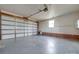 Attached garage with storage and overhead door at 3113 Old Pageland Marshville Rd, Wingate, NC 28174