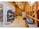 Unfinished attic storage with shelving for ample storage at 3848 Zemosa Nw Ln, Concord, NC 28027