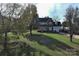 Two-story house with brick facade, large yard, and attached garage at 5425 Creekwood Dr, Salisbury, NC 28147