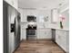 Modern kitchen featuring stainless steel appliances and white cabinets at 647 Simpson St, Rock Hill, SC 29730