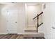 Basement with carpeted stairs leading to upper level at 2016 Tupelo Grove Ln, Gastonia, NC 28054