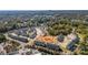 Aerial view of the entire townhome community at 2016 Tupelo Grove Ln, Gastonia, NC 28054