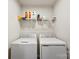 Convenient laundry room with side-by-side washer and dryer at 2016 Tupelo Grove Ln, Gastonia, NC 28054
