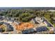 Aerial view of townhome community and surrounding area at 2016 Tupelo Grove Ln, Gastonia, NC 28054