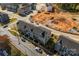 Aerial view of townhomes near construction site at 2016 Tupelo Grove Ln, Gastonia, NC 28054