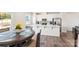 Modern kitchen with white cabinets and a center island at 2016 Tupelo Grove Ln, Gastonia, NC 28054