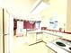 Galley kitchen with ample cabinetry and appliances at 5486 Kershaw Camden Hwy, Heath Springs, SC 29058