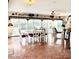 Sunroom with terracotta flooring and backyard access at 5486 Kershaw Camden Hwy, Heath Springs, SC 29058