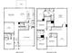 Two story home floorplan with four bedrooms, and two car garage at 107 Obadiah Ct, Troutman, NC 28115