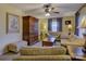 Living room with beige couches and a wooden cabinet at 22 Henry Ave, Belmont, NC 28012