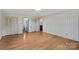 Bedroom featuring wood floors and double closets at 4501 Taylorsville Hwy, Statesville, NC 28625