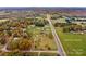 Aerial view showing home, lot, and surrounding area at 4501 Taylorsville Hwy, Statesville, NC 28625