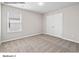 Standard size bedroom with double doors and window at 204 Lake George Dr, Shelby, NC 28152