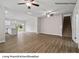 Bright and airy living room with hardwood floors and kitchen views at 204 Lake George Dr, Shelby, NC 28152