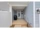 Private patio with grill and exterior access at 208 Waterlynn Ridge Rd # B, Mooresville, NC 28117