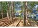 Wooded backyard area behind the house at 1846 Colin Creek Ln, Charlotte, NC 28214