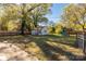 Large backyard with detached workshop and playset at 307 Kings Mountain St, Clover, SC 29710