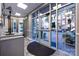 Elegant lobby with seating area and exterior view at 401 N Church St # 406, Charlotte, NC 28202