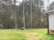 Large backyard with a lot of trees at 3010 Forbes Rd, Gastonia, NC 28056