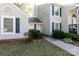Neatly landscaped townhouse with private entrance and walkway at 1541 Hunt Club Ct, Rock Hill, SC 29732