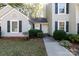 Cozy townhouse with a private entrance and neatly landscaped surroundings at 1541 Hunt Club Ct, Rock Hill, SC 29732