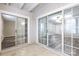Sunroom with tile flooring and sliding glass doors at 1541 Hunt Club Ct, Rock Hill, SC 29732