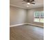 Bright bedroom with large window and ceiling fan at 3008 Forbes Rd, Gastonia, NC 28056