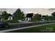 Luxury homes with attached garages and landscaping at 519 Winding Way # 5, Belmont, NC 28012