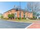 Brick City Hall building with landscaping and a bench at 519 Winding Way # 5, Belmont, NC 28012